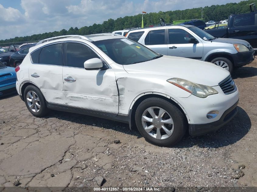 2008 Infiniti Ex35 Journey VIN: JNKAJ09EX8M300910 Lot: 40112857