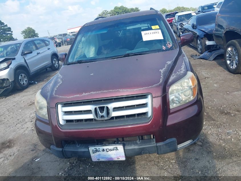 2008 Honda Pilot Vp VIN: 5FNYF28288B002806 Lot: 40112892