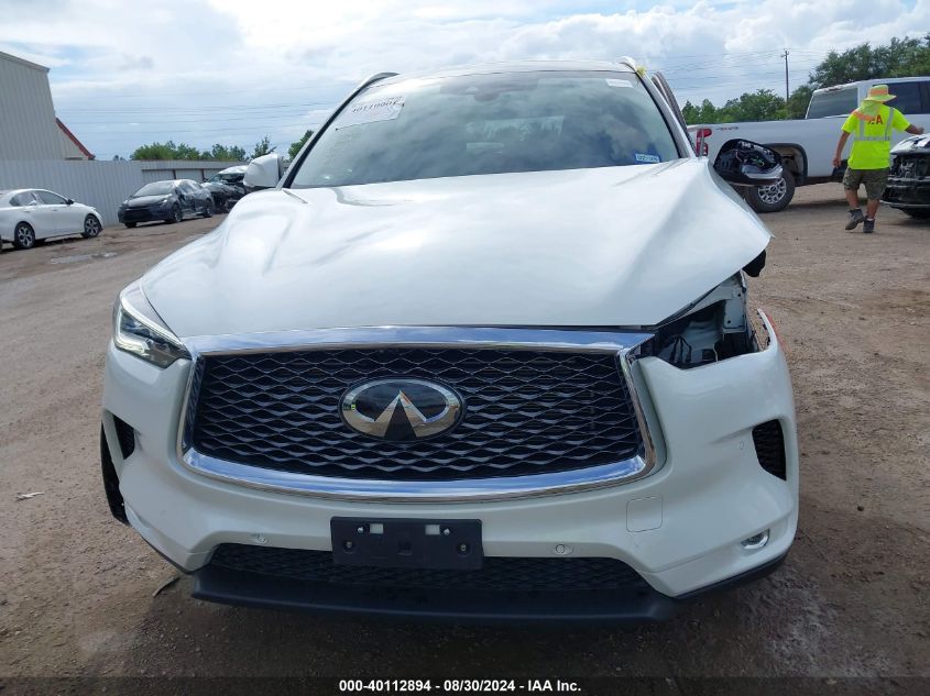 2022 Infiniti Qx50 Sensory VIN: 3PCAJ5EA2NF105566 Lot: 40112894