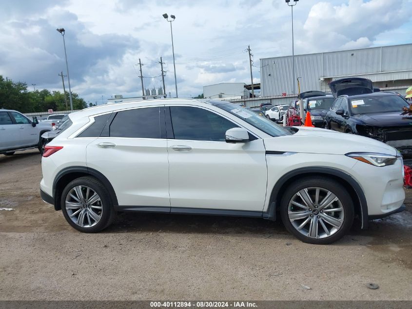 2022 Infiniti Qx50 Sensory VIN: 3PCAJ5EA2NF105566 Lot: 40112894