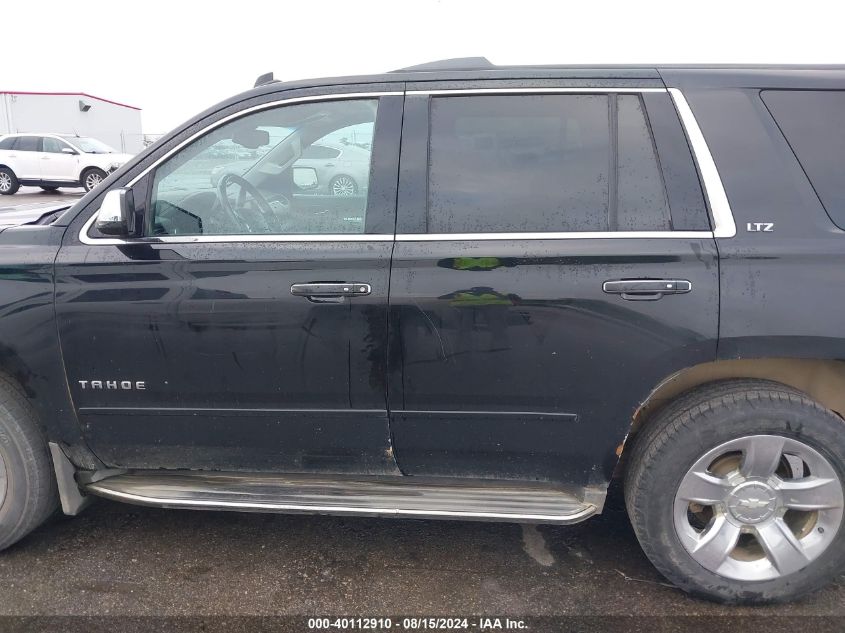 2015 Chevrolet Tahoe Ltz VIN: 1GNSKCKC3FR213337 Lot: 40112910