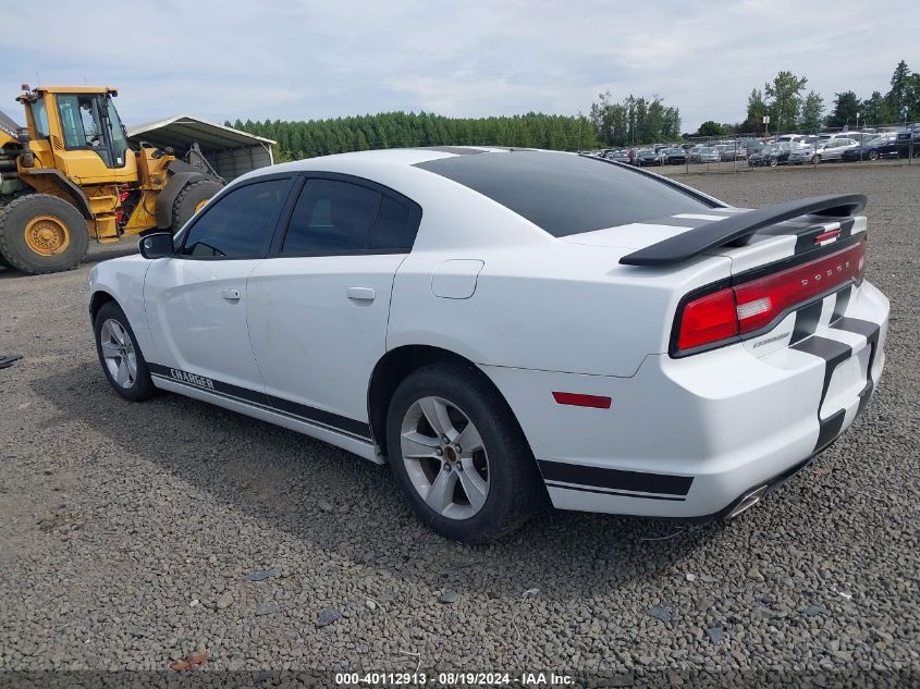 VIN 2C3CDXBG4DH634678 2013 Dodge Charger, SE no.3