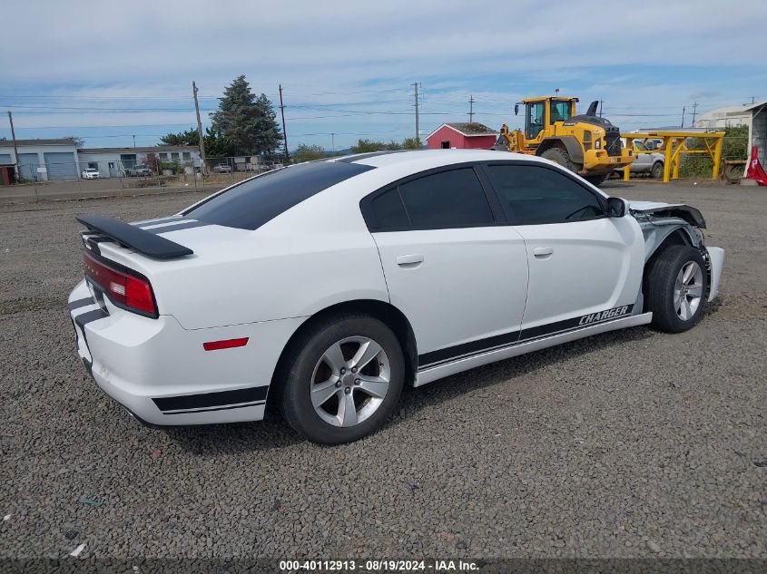 VIN 2C3CDXBG4DH634678 2013 Dodge Charger, SE no.4