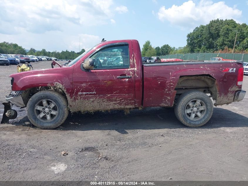 2013 GMC Sierra 1500 Sle VIN: 1GTN2VE09DZ286552 Lot: 40112915