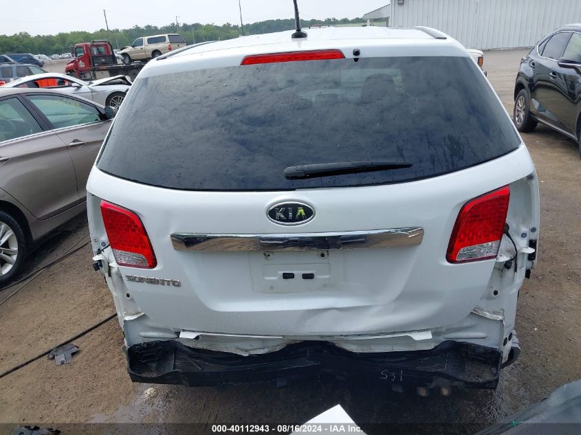 2012 Kia Sorento Lx VIN: 5XYKT3A11CG300427 Lot: 40112943