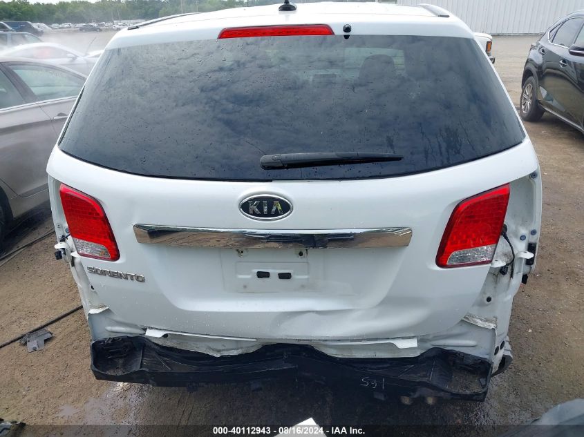 2012 Kia Sorento Lx VIN: 5XYKT3A11CG300427 Lot: 40112943