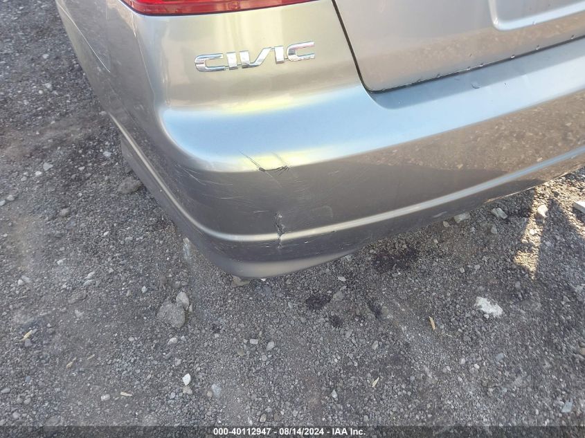 2004 Honda Civic Lx VIN: 1HGES16604L001785 Lot: 40112947