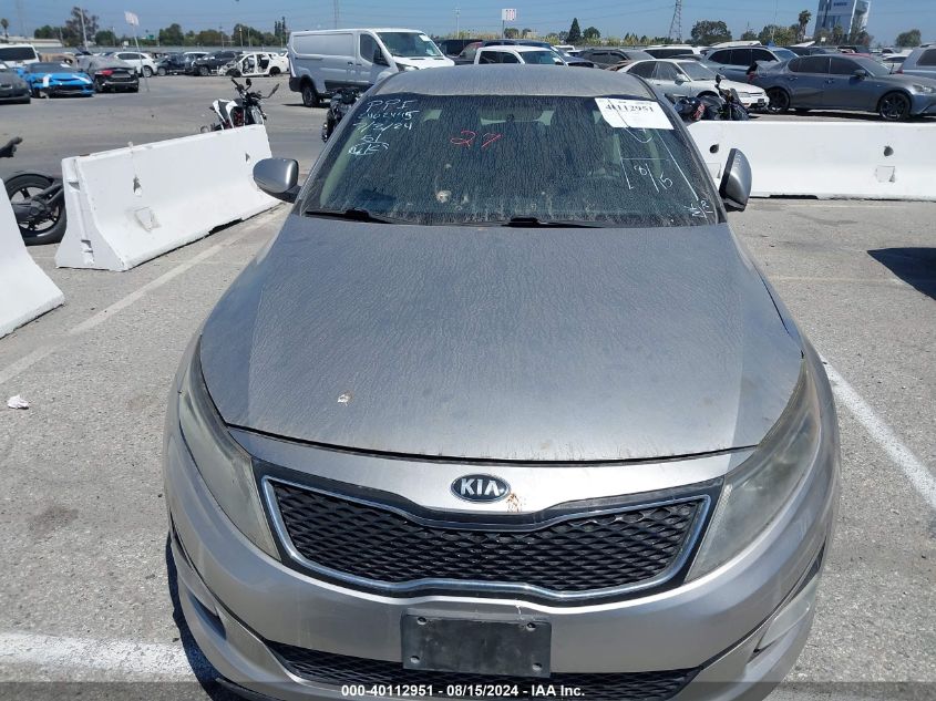 2015 Kia Optima Lx VIN: 5XXGM4A77FG447843 Lot: 40112951