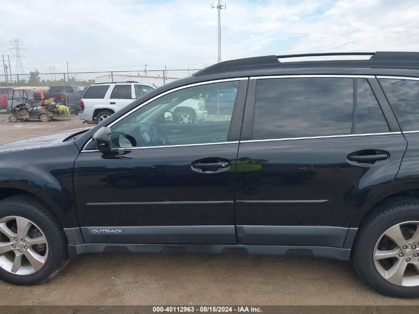 2013 Subaru Outback 2.5I Limited VIN: 4S4BRCLCXD3241456 Lot: 40112963