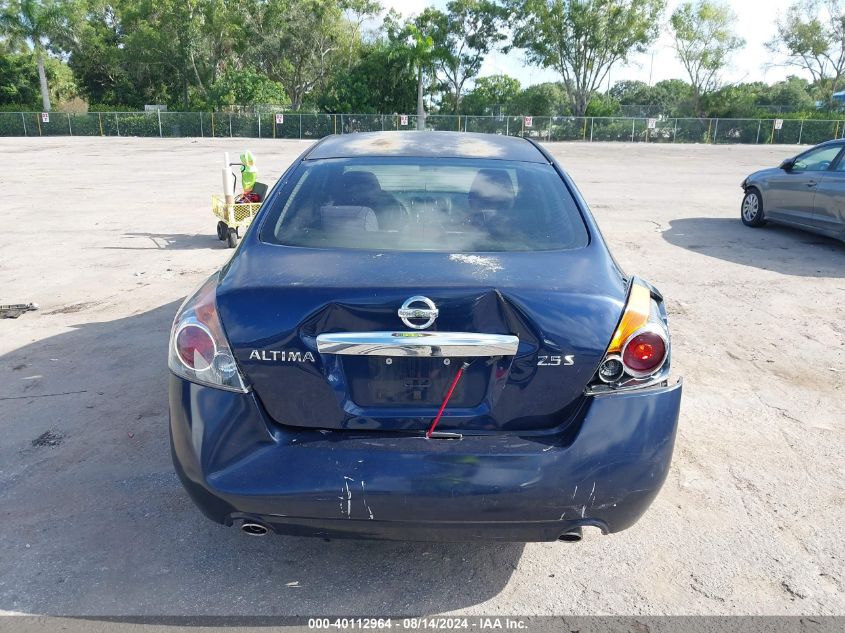 2010 Nissan Altima 2.5 S VIN: 1N4AL2AP8AC112196 Lot: 40112964