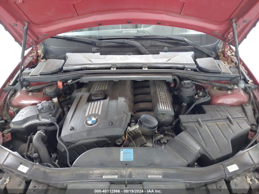 2011 BMW 328I xDrive VIN: WBAPK5C5XBA658397 Lot: 40112966