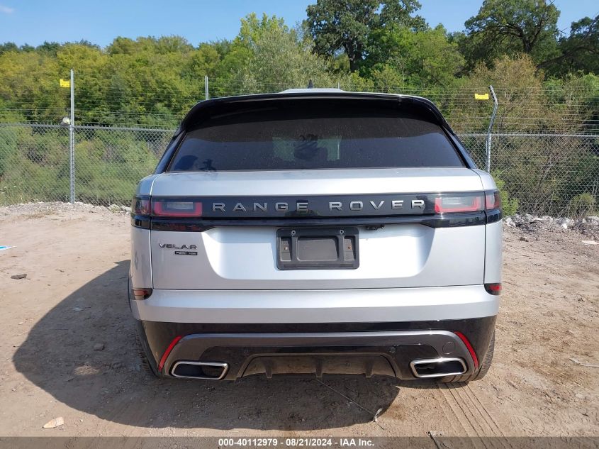 2018 Land Rover Range Rover Velar P380 First Edition/P380 Hse R-Dynamic VIN: SALYM2RV3JA755293 Lot: 40112979