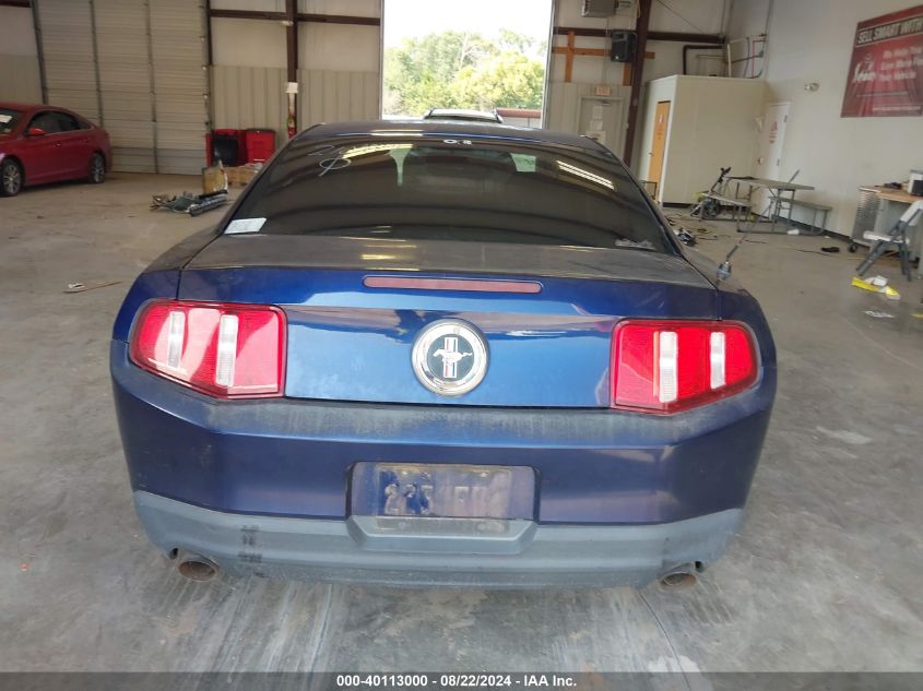 2012 Ford Mustang V6 VIN: 1ZVBP8AM8C5210449 Lot: 40113000