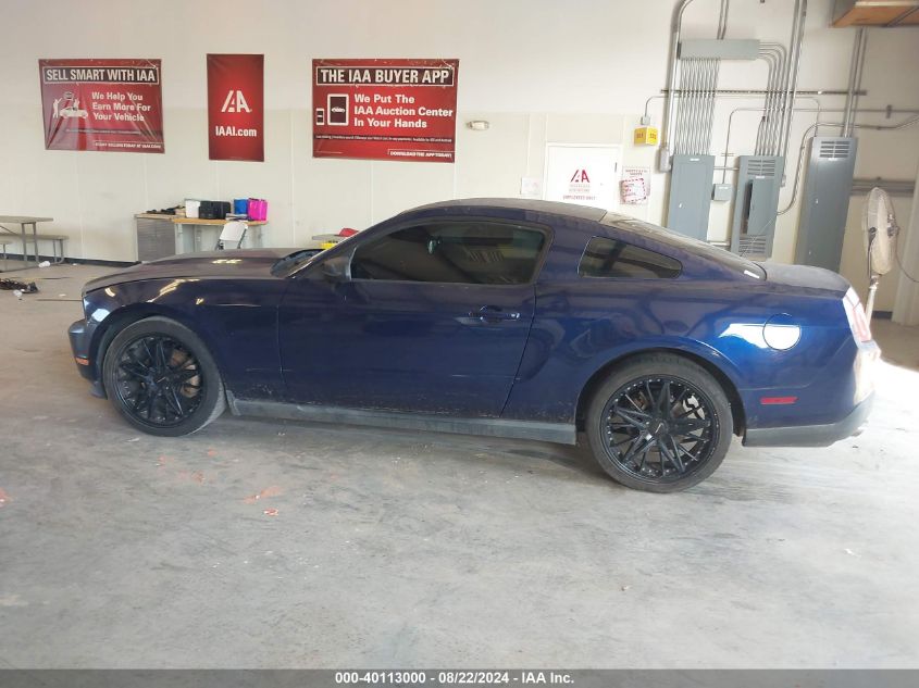 2012 Ford Mustang V6 VIN: 1ZVBP8AM8C5210449 Lot: 40113000