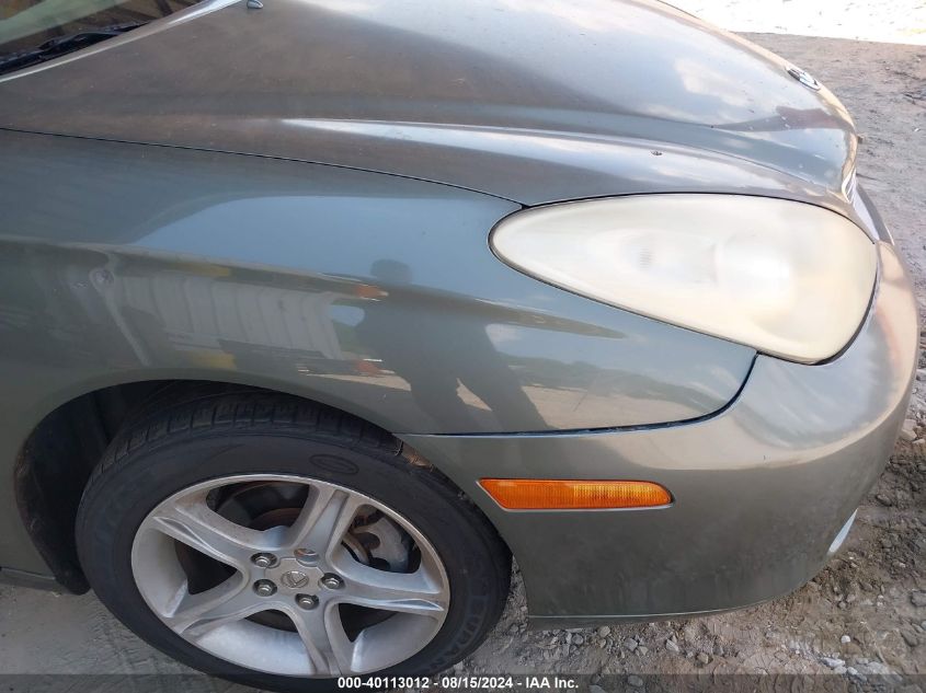 2005 Lexus Es 330 VIN: JTHBA30G755094102 Lot: 40113012