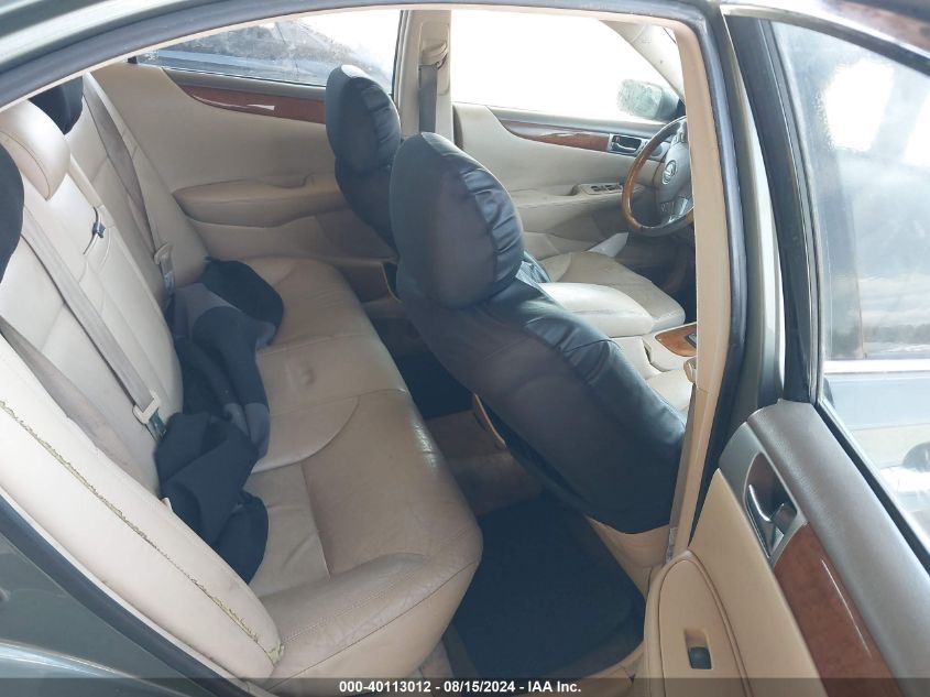 2005 Lexus Es 330 VIN: JTHBA30G755094102 Lot: 40113012