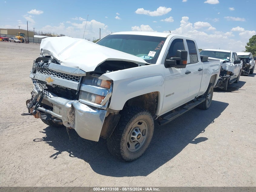Vin: 2gc2kreg4k1229558, lot: 40600792, chevrolet silverado 2500hd wt 20192