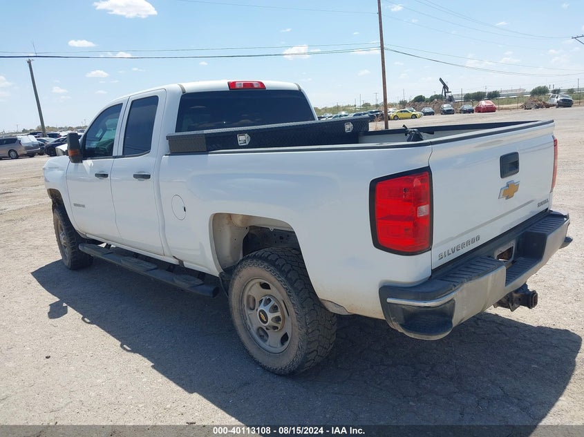 Vin: 2gc2kreg4k1229558, lot: 40600792, chevrolet silverado 2500hd wt 20193