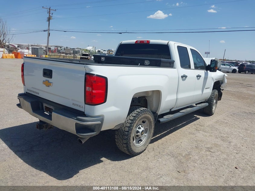 Vin: 2gc2kreg4k1229558, lot: 40600792, chevrolet silverado 2500hd wt 20194