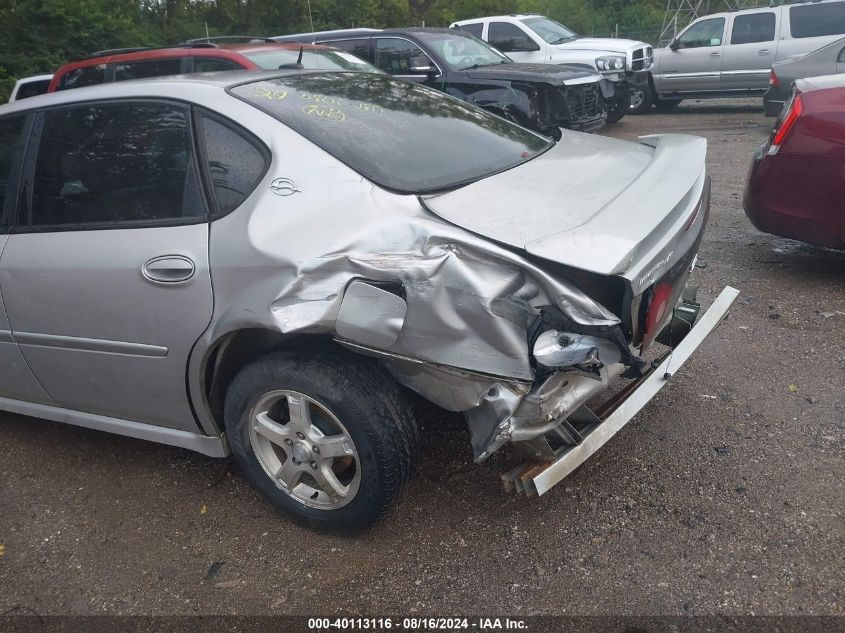 2005 Chevrolet Impala Ls VIN: 2G1WH52K759158744 Lot: 40113116