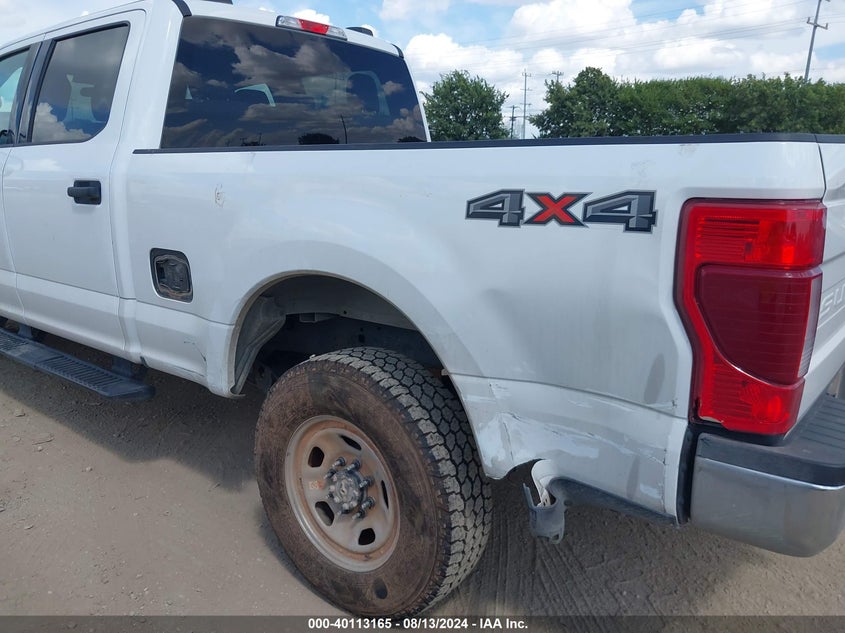 2022 Ford F-250 Xlt VIN: 1FT7W2B63NEG35444 Lot: 40113165
