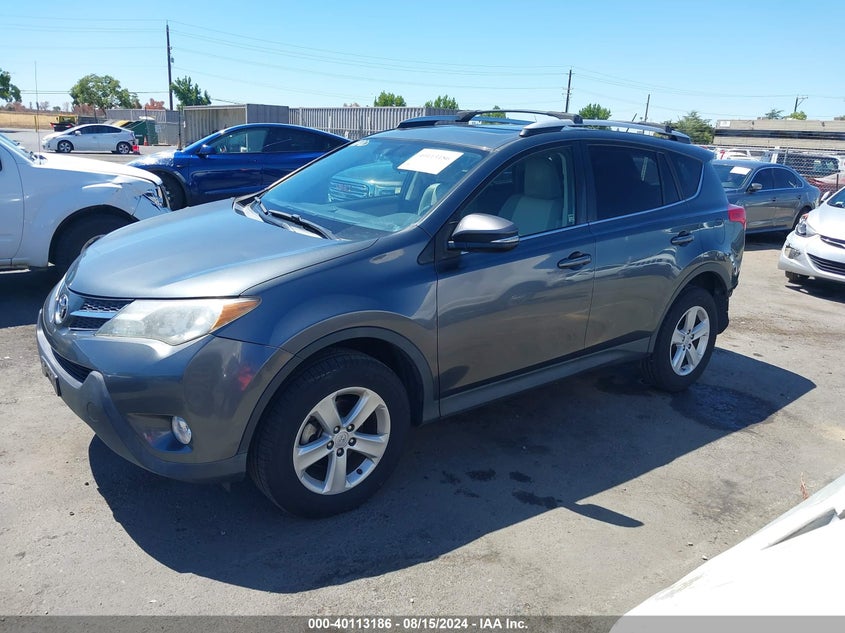 2014 TOYOTA RAV4 XLE - JTMWFREVXED027014