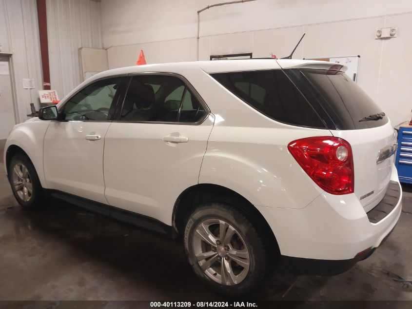 2014 Chevrolet Equinox Ls VIN: 2GNFLEEK4E6382855 Lot: 40113209