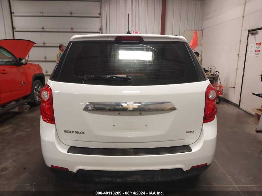 2014 Chevrolet Equinox Ls VIN: 2GNFLEEK4E6382855 Lot: 40113209