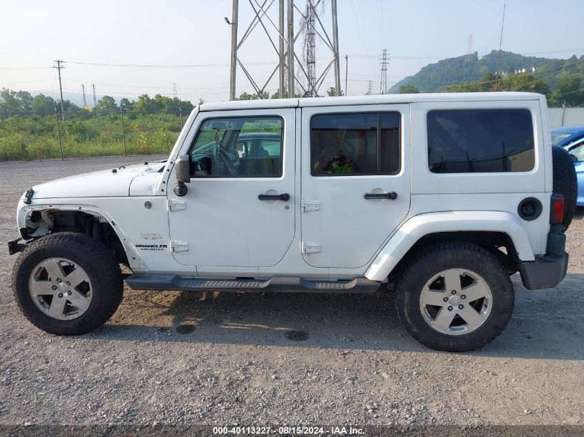 2011 Jeep Wrangler Unlimited Sahara VIN: 1J4HA5H16BL561762 Lot: 40113227