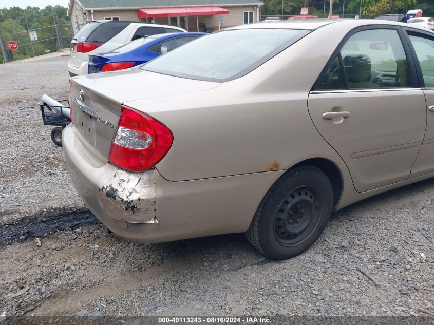 2004 Toyota Camry Le VIN: 4T1BE32K84U872463 Lot: 40113243