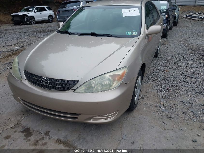 2004 Toyota Camry Le VIN: 4T1BE32K84U872463 Lot: 40113243