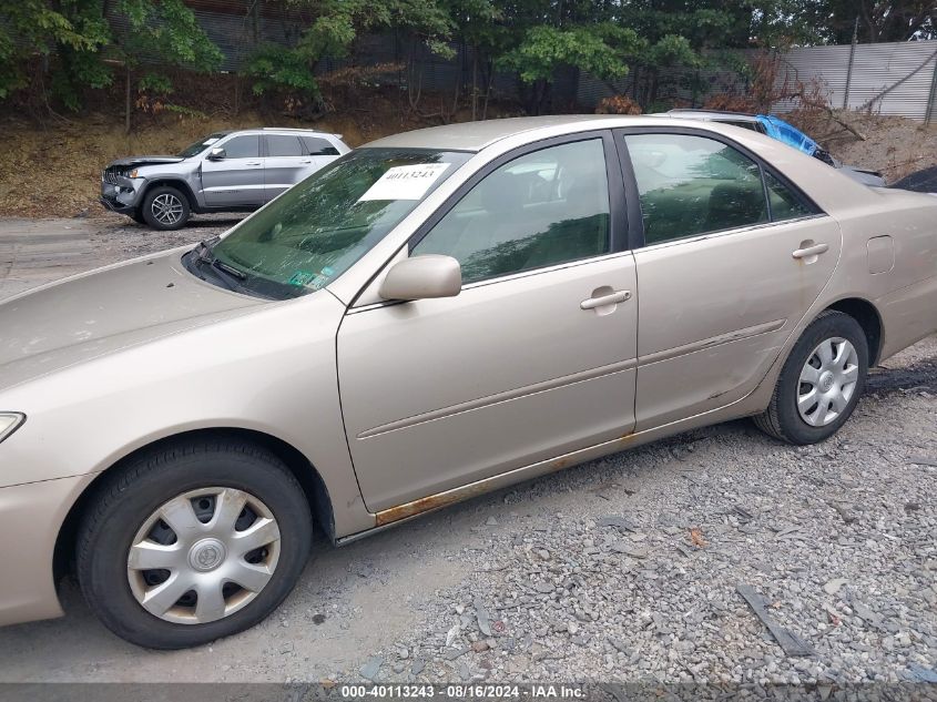 2004 Toyota Camry Le VIN: 4T1BE32K84U872463 Lot: 40113243