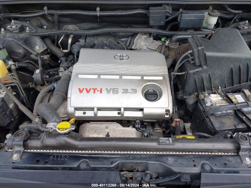 2004 Toyota Highlander Limited V6 VIN: JTEDP21A740022918 Lot: 40113260