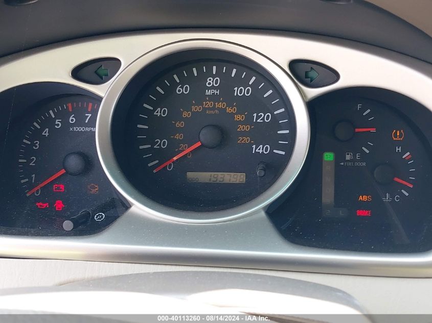 2004 Toyota Highlander Limited V6 VIN: JTEDP21A740022918 Lot: 40113260