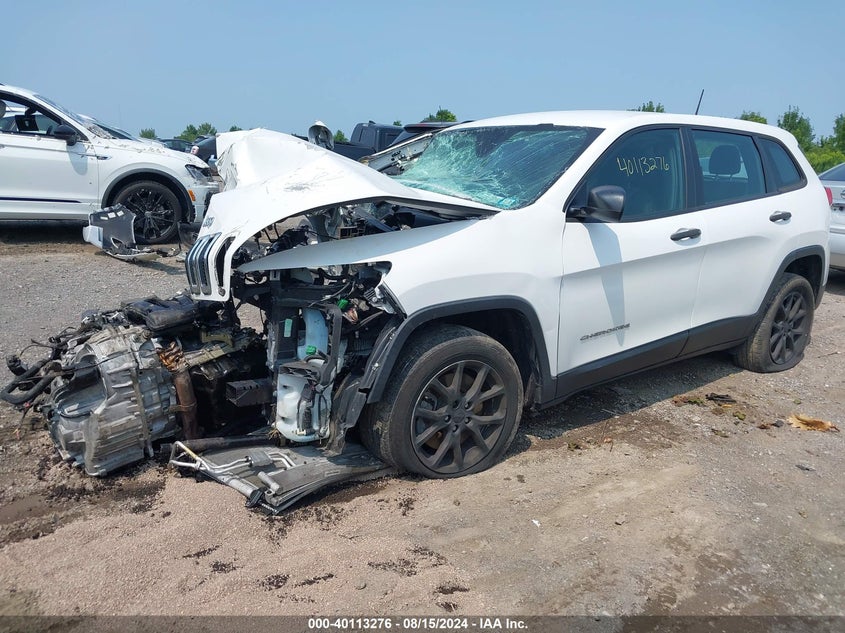 VIN 1C4PJLAB8HD232007 2017 JEEP CHEROKEE SPORT FWD