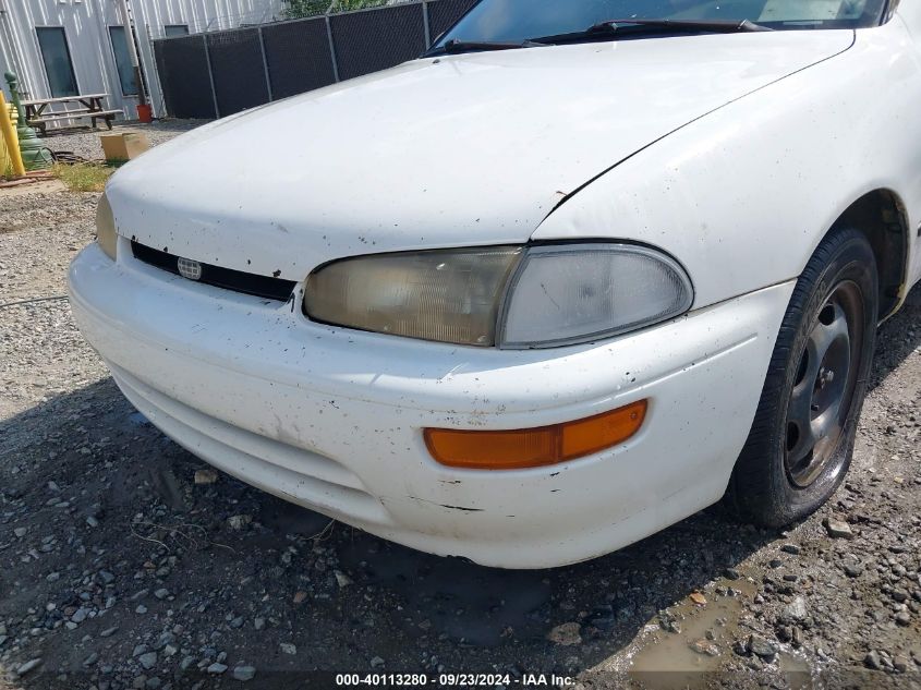 1997 Geo Prizm VIN: 1Y1SK5260VZ444267 Lot: 40113280