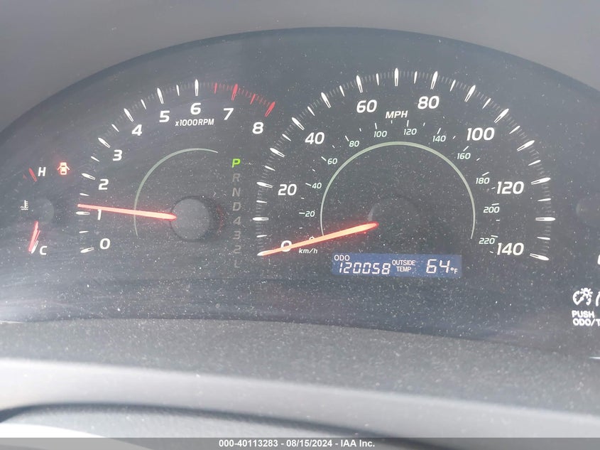 2008 Toyota Camry Le VIN: 4T1BE46K28U254545 Lot: 40113283