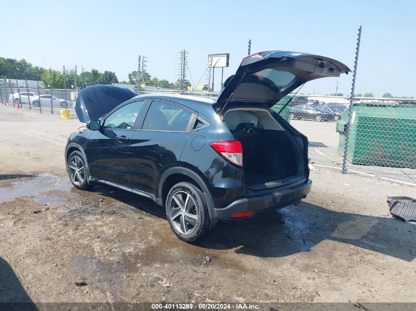 2021 Honda Hr-V 2Wd Ex VIN: 3CZRU5H5XMM712229 Lot: 40113293