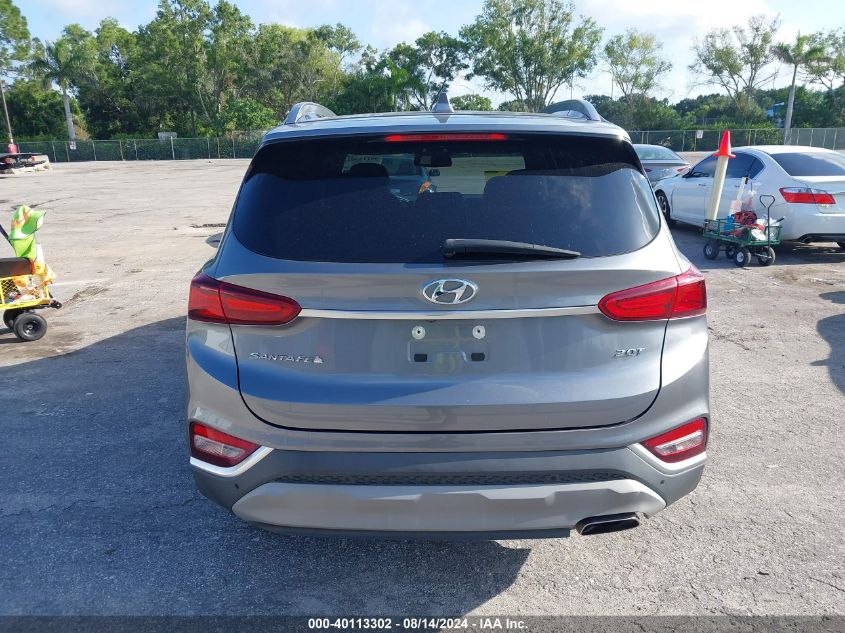 2019 Hyundai Santa Fe Limited 2.0T VIN: 5NMS53AA0KH055554 Lot: 40113302