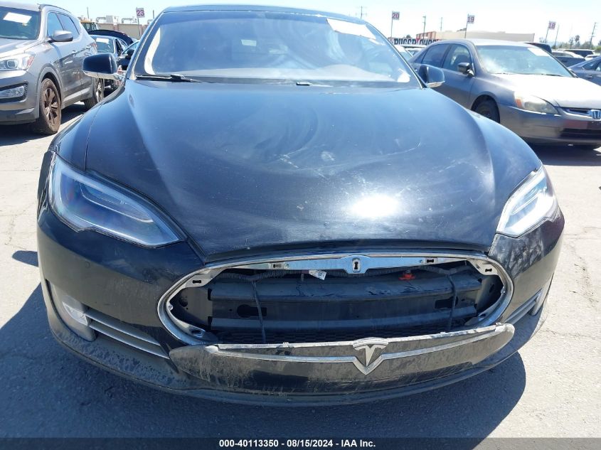 2014 Tesla Model S P85 VIN: 5YJSA1H13EFP38179 Lot: 40113350