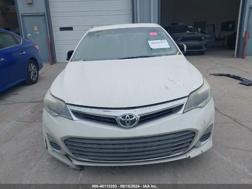 2014 Toyota Avalon Premium/Touring/Limited VIN: 4T1BK1EBXEU089221 Lot: 40113353