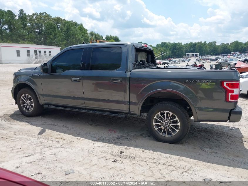 2019 Ford F-150 Xlt VIN: 1FTEW1E56KFA40890 Lot: 40113352