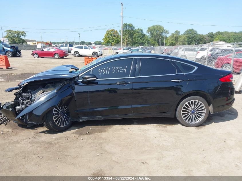 2017 Ford Fusion Se VIN: 3FA6P0T96HR257309 Lot: 40113354