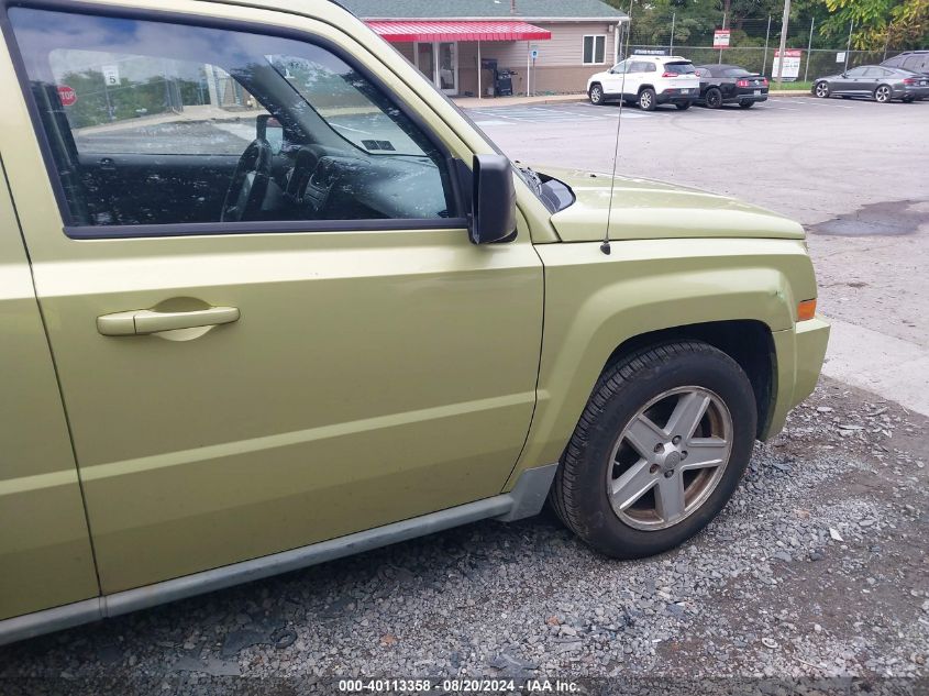 2010 Jeep Patriot Sport VIN: 1J4NF2GB8AD593084 Lot: 40113358