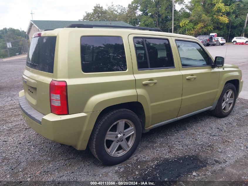 2010 Jeep Patriot Sport VIN: 1J4NF2GB8AD593084 Lot: 40113358