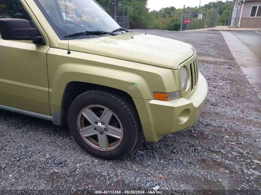 2010 Jeep Patriot Sport VIN: 1J4NF2GB8AD593084 Lot: 40113358