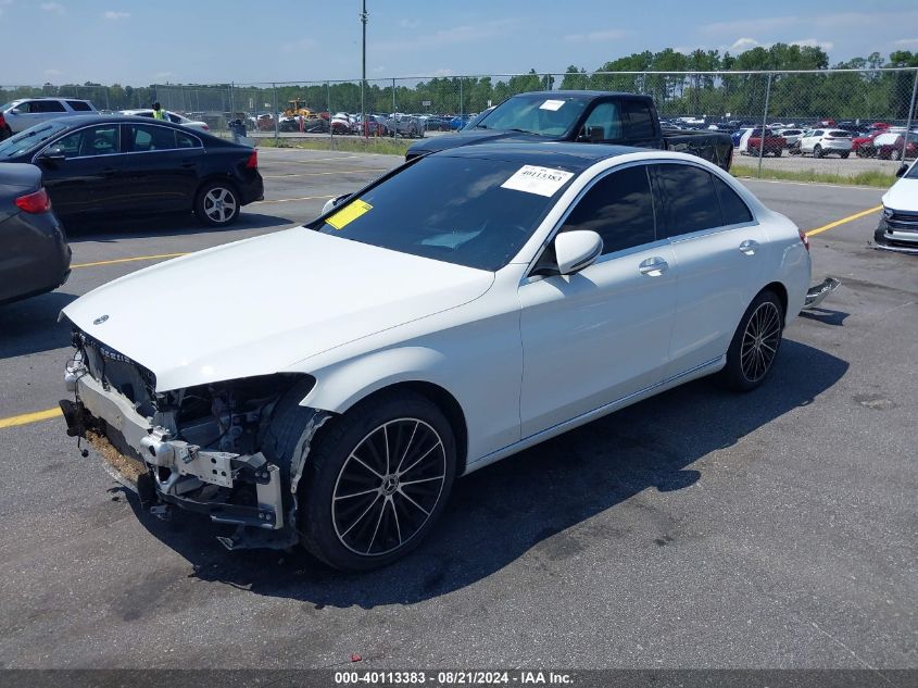 VIN 55SWF8DB8KU294463 2019 MERCEDES-BENZ C 300 no.2