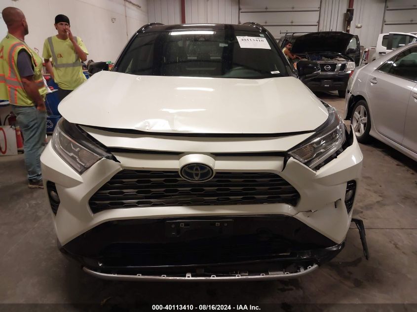 2021 Toyota Rav4 Hybrid Xse VIN: 2T3E6RFV6MW019729 Lot: 40113410