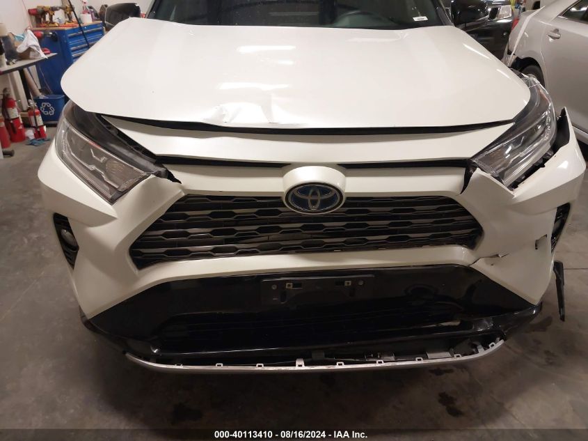 2021 Toyota Rav4 Hybrid Xse VIN: 2T3E6RFV6MW019729 Lot: 40113410