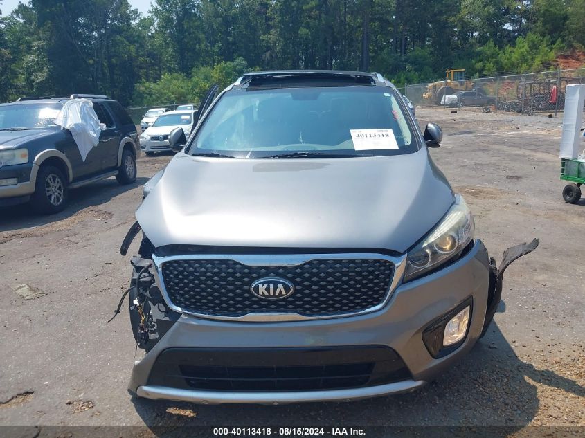 2018 Kia Sorento 3.3L Sx VIN: 5XYPK4A50JG397568 Lot: 40113418